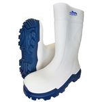 Bota de PU Blanca Everest
