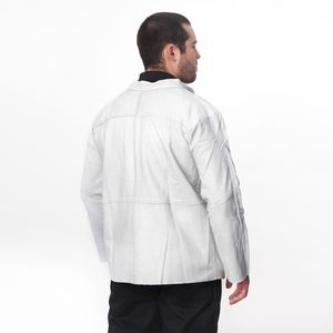 Casaca Cuero con Costuras Kevlar