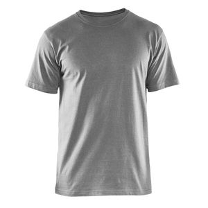 Polera Algodón Manga Corta Nacional Gris