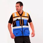 Chaleco Geologo Ingeniero naranjo