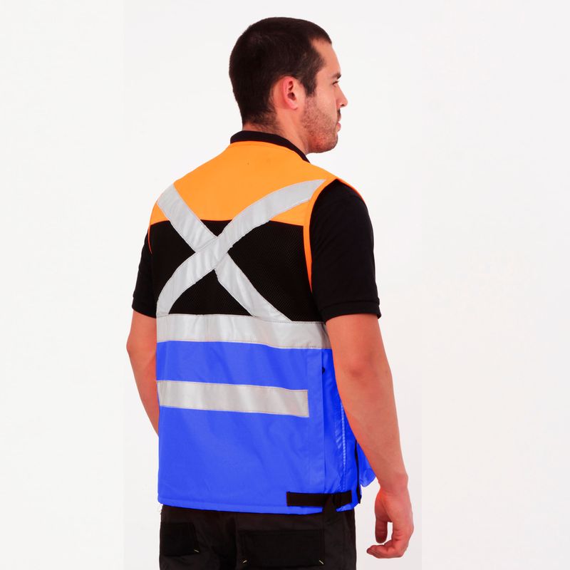 Chaleco Geologo Ingeniero naranjo