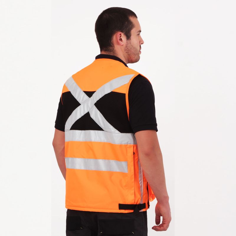 Chaleco Geologo Ingeniero naranjo