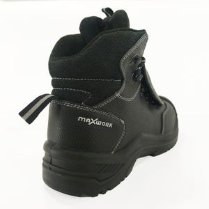 Botin Maxwork Metguard Meta Negro