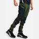 Pantalón Outdoor Verde Spandex Puma, vista lateral derecha