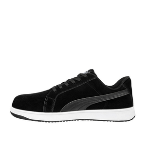 Zapatilla de Seguridad Iconic Black Low Puma