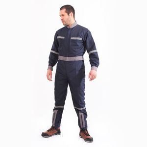 Overol Canvas con Cinta Azul