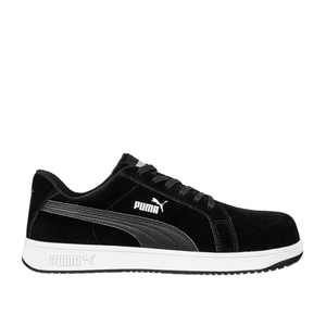 Zapatilla de Seguridad Iconic Black Low Puma