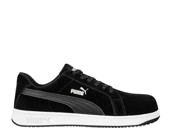 Zapatilla de seguridad Puma Safety Iconic Black Low