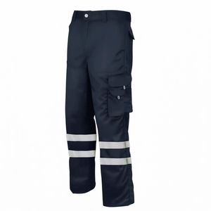 Pantalon Gabardina Con Cintas Reflectantes