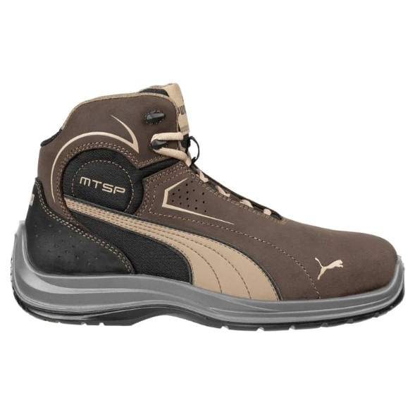 Botín de seguridad Puma Safety Touring Brown Mid Max Service