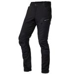 Pantalón Outdoor Negro Spandex Puma, vista frontal fondo blanco