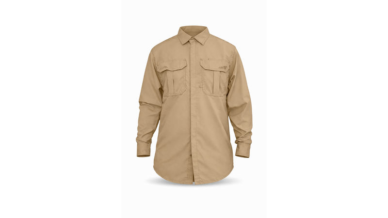 WANIMA KDB LONGSLEEVE Beige×Black XL Camisa Manga Larga Hombre Silver Ridge Beige Columbia – Columbia
