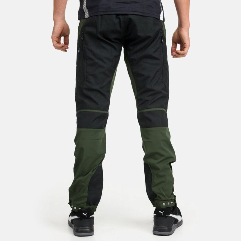 Pantalón Outdoor Verde Spandex Puma, vista trasera