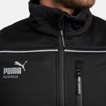 Chaqueta Softshell Puma, detalle cierre