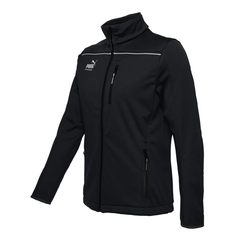 Chaqueta Softshell Puma, vista tres cuartos fondo blanco