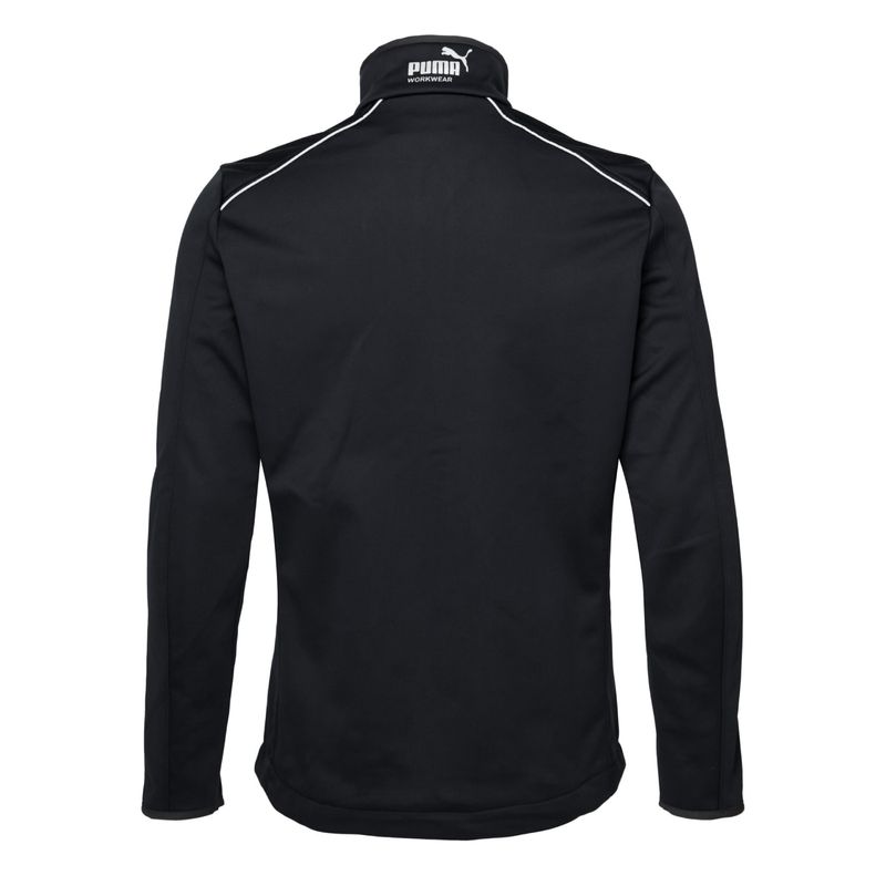 Chaqueta Softshell Puma, vista trasera fondo blanco